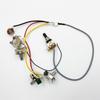 Схема сборки для электрогитары LP 2V2T1J Da Electronics A500K/B500K + Открытый 3-позиционный переключатель