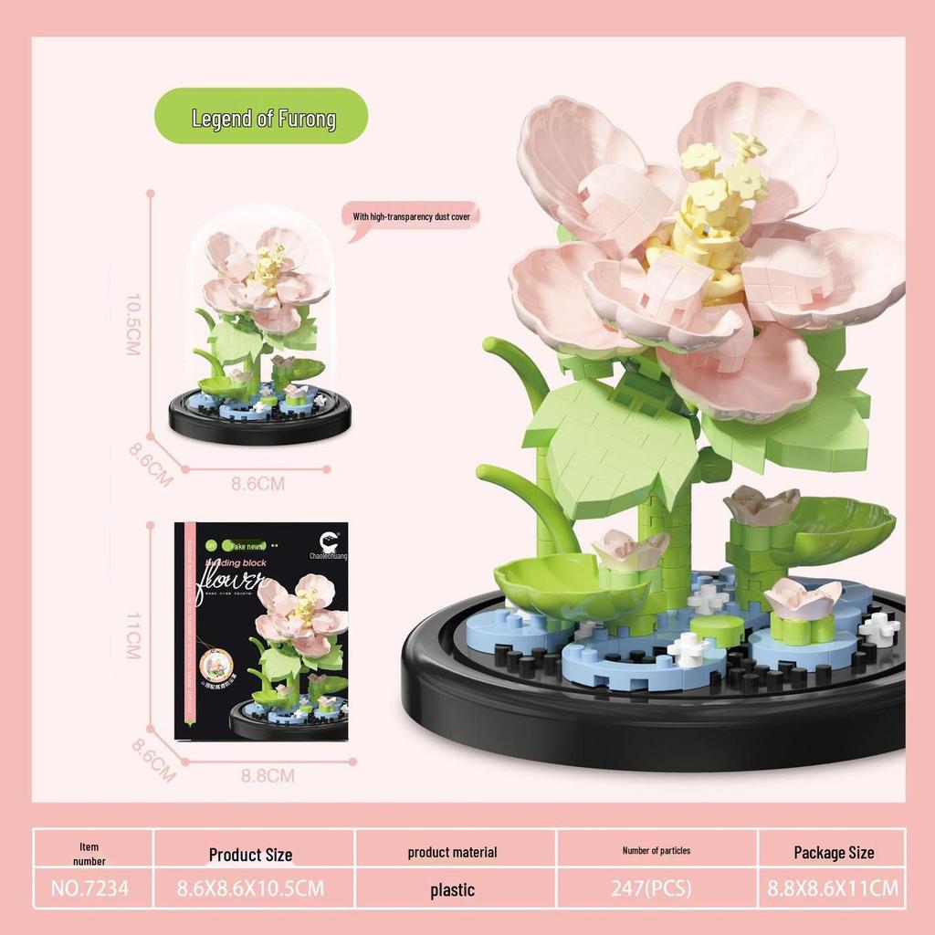 Суккулентный букет из цветов, конструктор - Праздничные подарки и игрушки