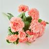 10 Heads Spring Carnation Artificial Flowers for Home Decor, Fresh and Elegant Fabric Flowers for Mother's Day