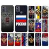 Чехол для телефона с гербом и флагами России для Motorola Moto E32 E20 E40 G22 G52 G20 G30 G100 G60 G50 G10 GPure GStylus G9 One Action Macro
