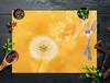 Glass stovetop protector 70x52 Flower