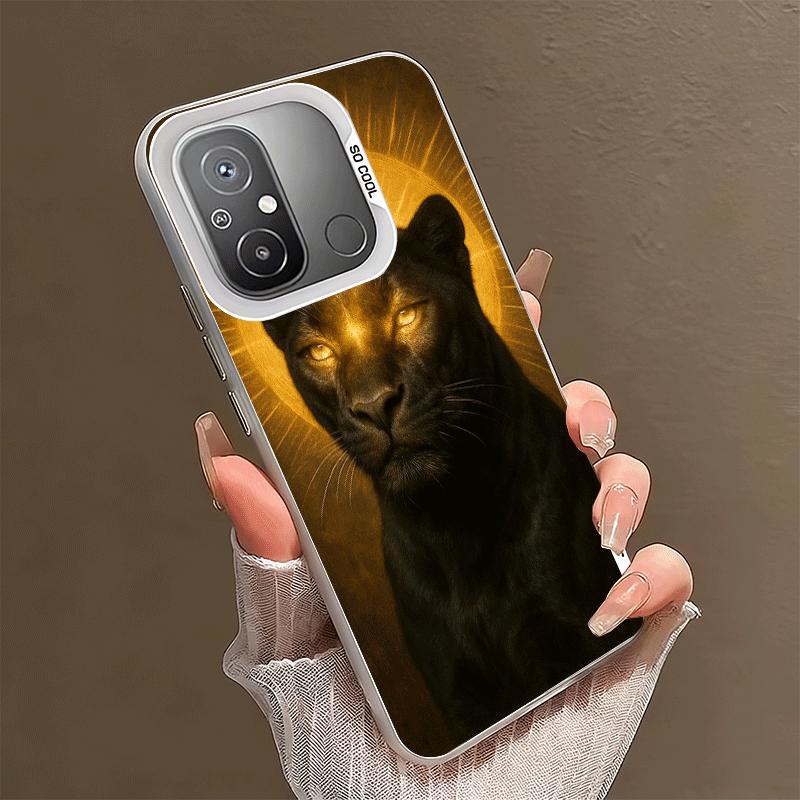 Black Panther Cool Animal Shockproof Phone Case for Xiaomi Poco X7 X6 X5 X3 Pro F7 Ultra M8 Redmi 15C 15 14C 13C 12C 10C 13 12 1