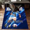 Haaland Design Area Rug Personalized Name- Non-Slip, Soft & Cozy Floor Mat for Living Room, Office - Indoor/Outdoor Carpet