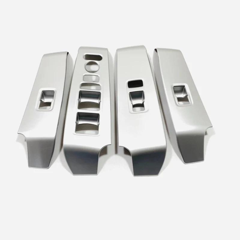 LHD RHD For Honda Civic 11th Gen ABS Car Window Glass Lift Switch Button Panel Armrest Trim Cover Interior Accessories