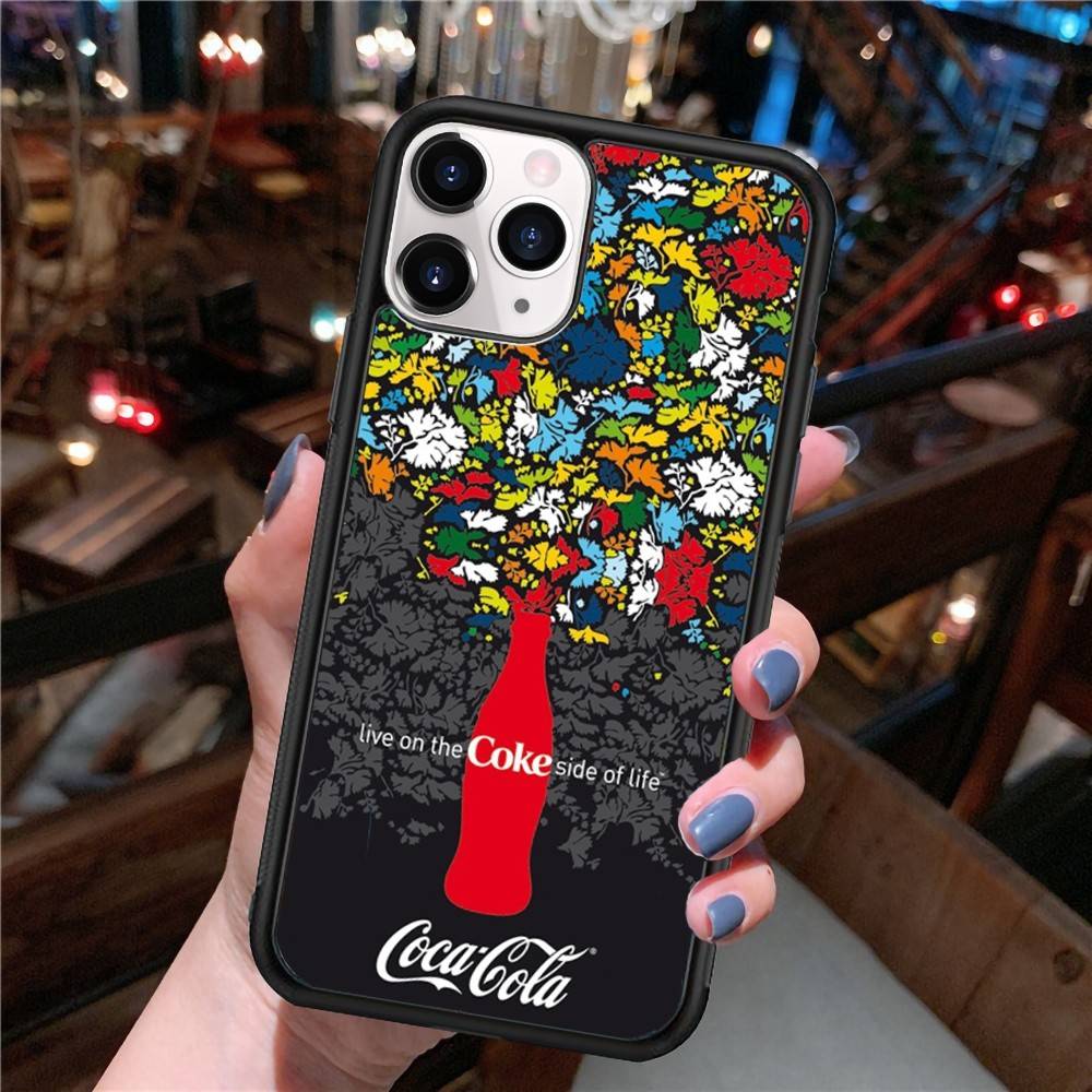Чехол для телефона C-Coca C-cola с винтажным логотипом, PC+TPU, для IPhone 17 16 15 14 13 12 11 Pro Max Plus, милый мультяшный чехол