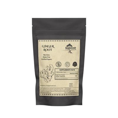 Органический корень имбиря 50 г порошка для повышения иммунитета пищеварительной системы при болях в желудке