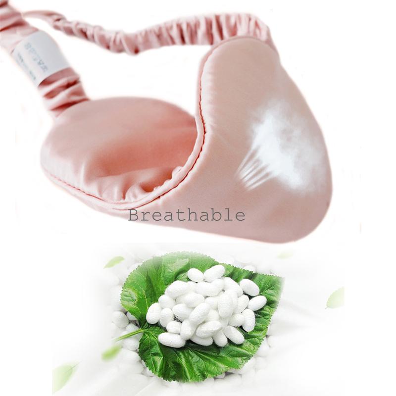 100% 16 Момми шелковистый чехол для глаз из чистого шелка, двухсторонний оттенок для глаз, маска для сна, повязка на глаза, повязка на глаза, защита для сна, здоровье