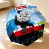 Thomas Train 8 Ribs 3Fold Black Glue Uv Protection Umbrella Sun Protection Rainproof Compact Folding Umbrella For Travel Daily Use C9241312