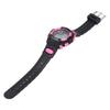 Pink Small Kids Digital Sports Watch 30m Waterproof LED Wristwatch with Stopwatch and Alarm Clock