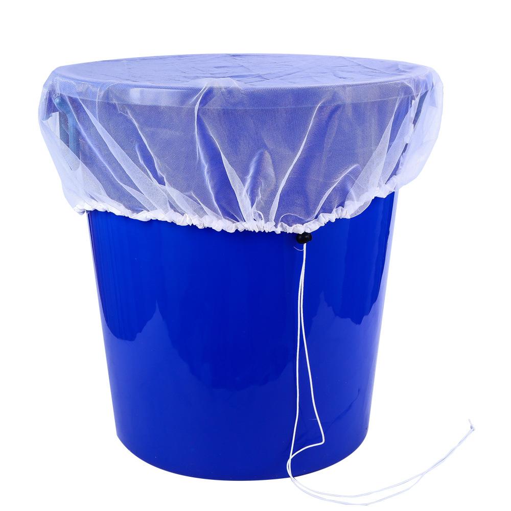 Сетчатый чехол для дождевой бочки Сетка для дождевой бочки Экран для сбора воды 37,4 дюйма Для предотвращения попадания опавших листьев Защита от комаров