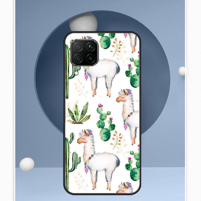 Чехол Lama Llama Alpacas для Huawei Nova Y72 Y90 Y61 Y91 Y60 Y70 12s 12i 11i 8i 9 10 SE P20 P40 Lite P60 P30 Pro