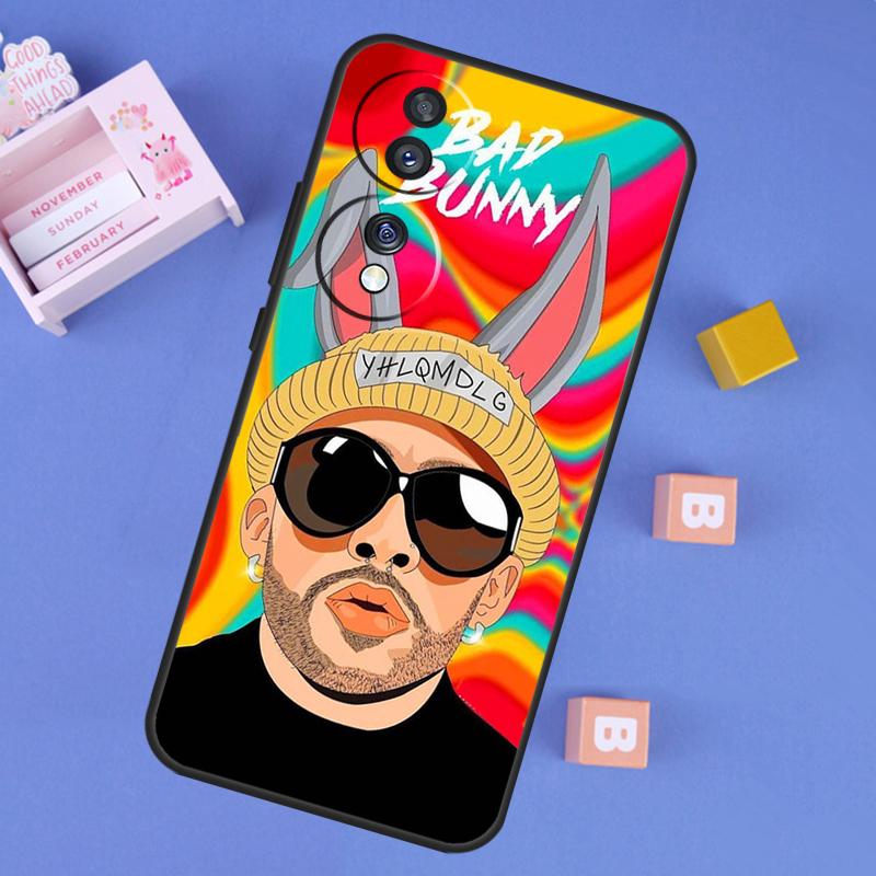 Yo Perreo Sola Bad Bunny Maluma Case For Honor 90 Lite 70 50 Magic 5 6 Pro X6 X7 X8 X9 X6a X7a X8a X9a X8b X9b Back Cover