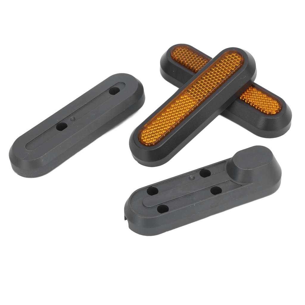 Чехол на задние колеса скутера и наклейки, декоративная светоотражающая полоса, аксессуары для электрического скутера