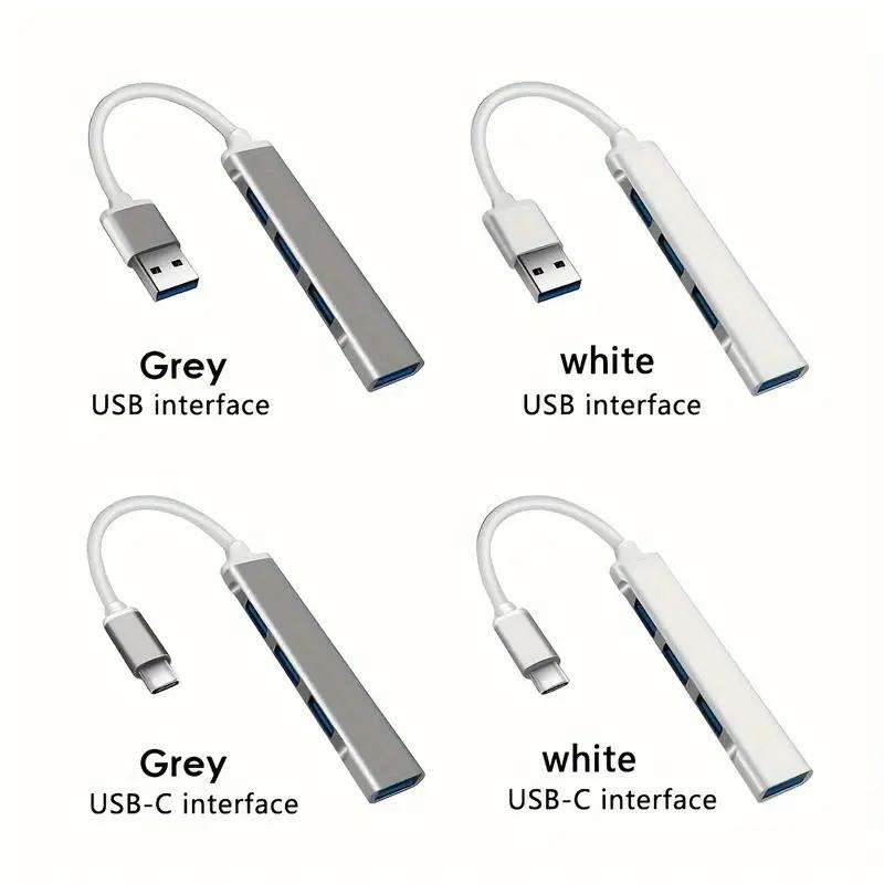 USB C HUB 3.0 Type C удлинитель 4 порта разветвитель адаптер OTG док-станция для телефона Macbook Pro 13 15 Air ПК ноутбук компьютер концентратор
