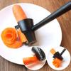 Spiral Cutter Carrot Radish Potato Slicer Fruits Peeler Carving Flower Device Kitchen Vegetable Cutter Slicer Tool