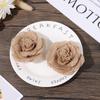 Party Supplies Home Decor Natural Hessian Jute Burlap Handmade Flowers Retro Wedding Decoration