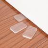 4pcs Transparent Furniture Leg Slider Pads Anti-abrasion Anti-Collision Chair Slider Pads Durable PU Furniture Gasket Sofa