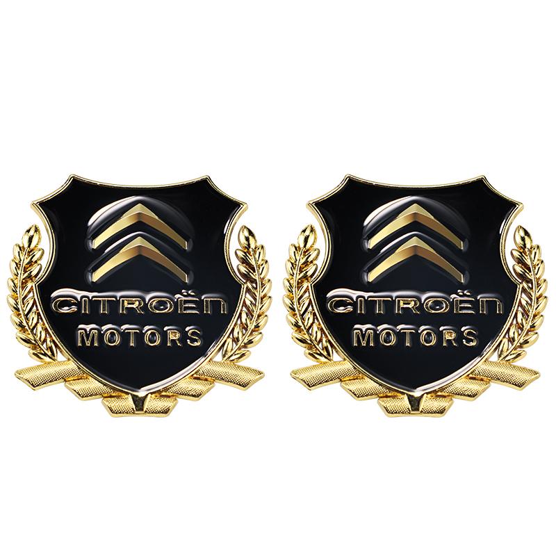 APG1 3D Metal Car Emblem Badges Stickers Car Window Sticker For Citroen C4 C3 C2 C1 Berlingo Xsara Grand Picasso Car Styling Paster