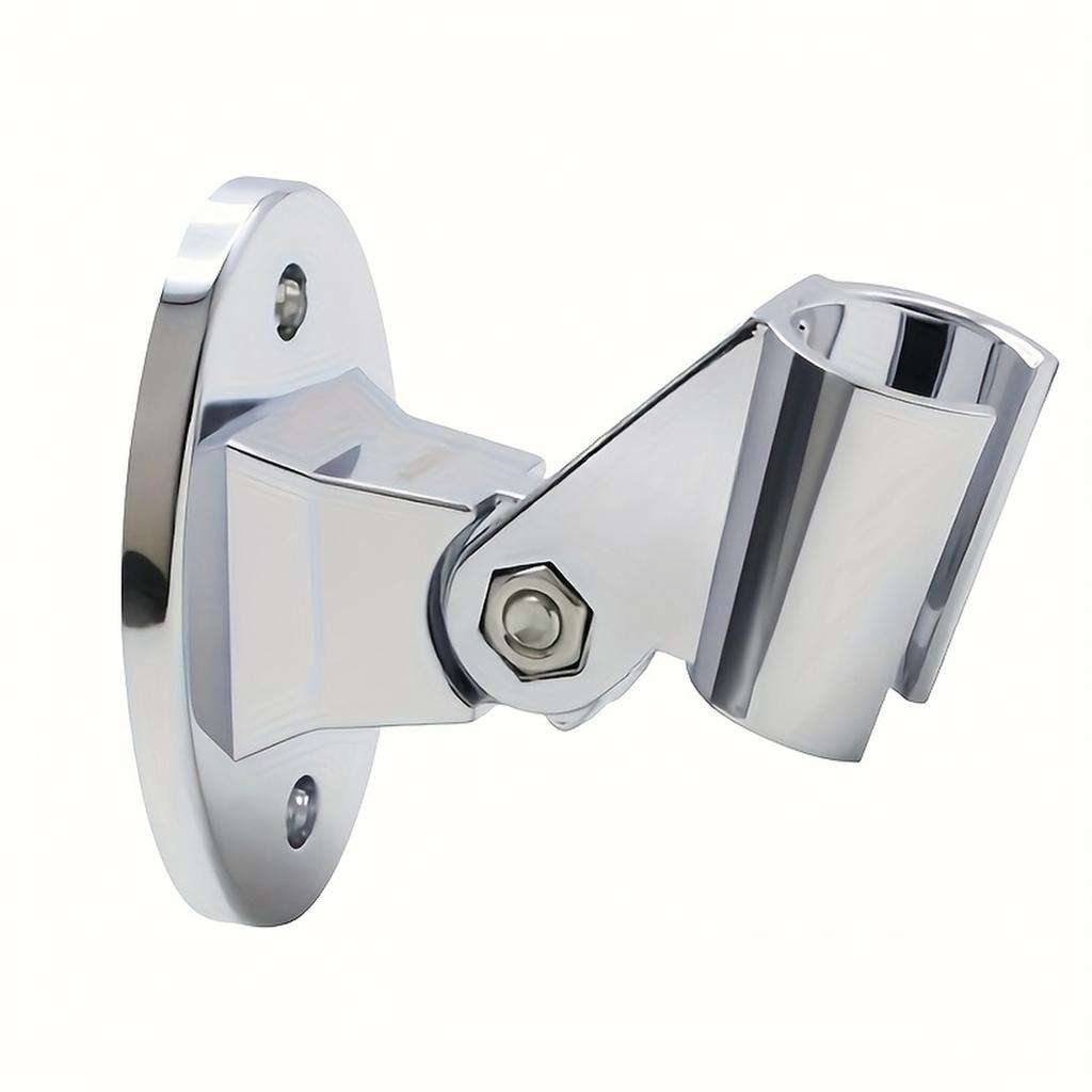 Adjustable Shower Holder, Wall Mount Bracket with Fixed Base, Stand for Bathroom Shower Sprayer
