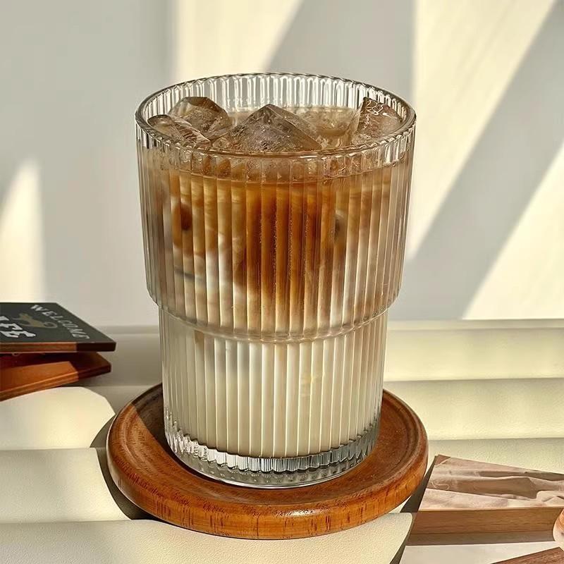 450 мл Стеклянный стакан-тамблер Милая чашка для кофе, матча, чая с крышкой и соломинкой Холодный сок, фруктовый стакан, для дома, кухни, офиса, стеклянный стакан для питья воды