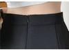 Summer 2024 Women's High Waist A-Line Black Skirt: Slim Fit, Short, Stylish