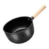 Японская кастрюля с деревянной ручкой, антипригарная, для супа, домашняя, для лапши, для общежития