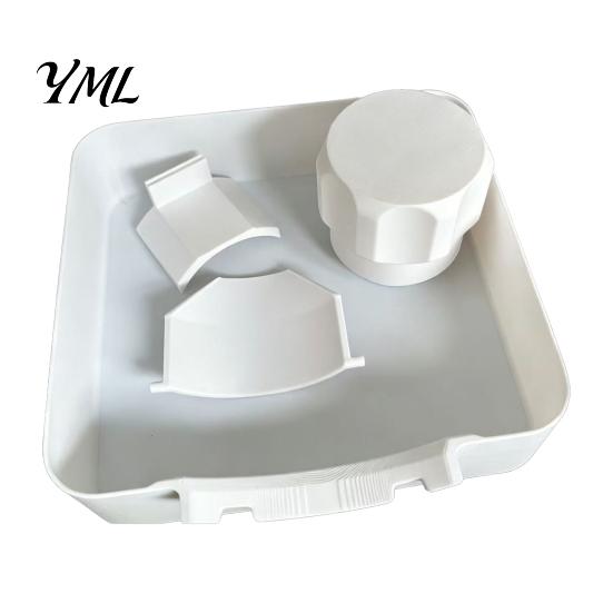 Under Washer Catch Basin Washing Machine Drain Pan, Heavy Duty Leak Proof Drainage Laundry Room Floor Guard Tray, Protection for Front Load
