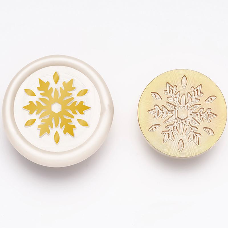 Счастливого Рождества сургучной печатью головы рождественские новогодние печати серии