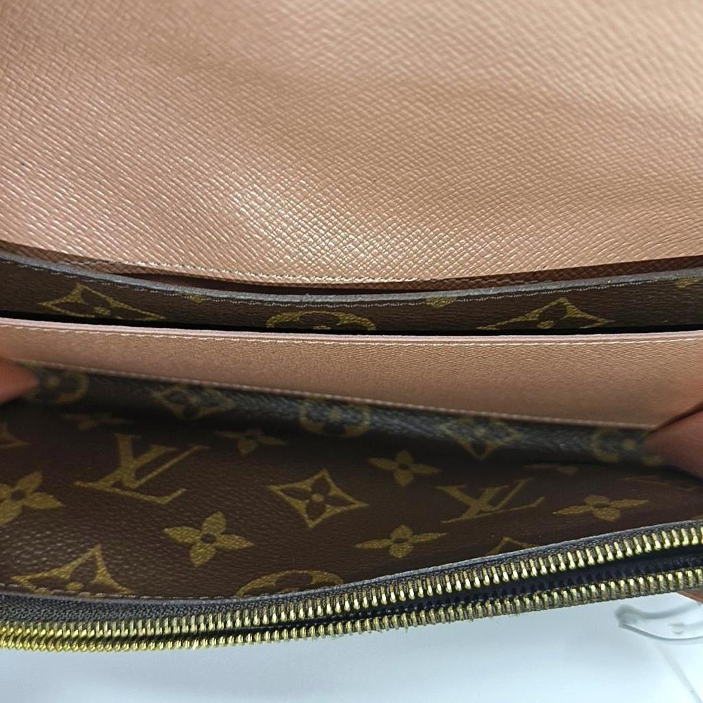 [Pre-Owned] Louis Vuitton Emilie Wallet 'Brown Monogram Canvas' - Very Good #HOK4OV