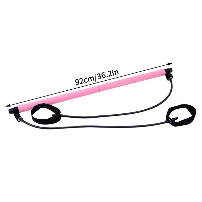 Многофункциональная фитнес-палка, оборудование для пилатеса, йога, домашние тренировки на растяжку, устройство для создания натяжения, натяжной трос