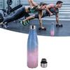 Rustless Steel Water Bottle Tapered Cylinder Sports Flask Cola Tumbler  Daily Driking