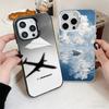 Бумажный Самолет Лодка Мечта Ударопрочный Чехол для Телефона для iPhone 17 Air 16 16E 15 Pro Max 14 Plus 13 Mini 12 Задняя Крышка Противоударный Fund