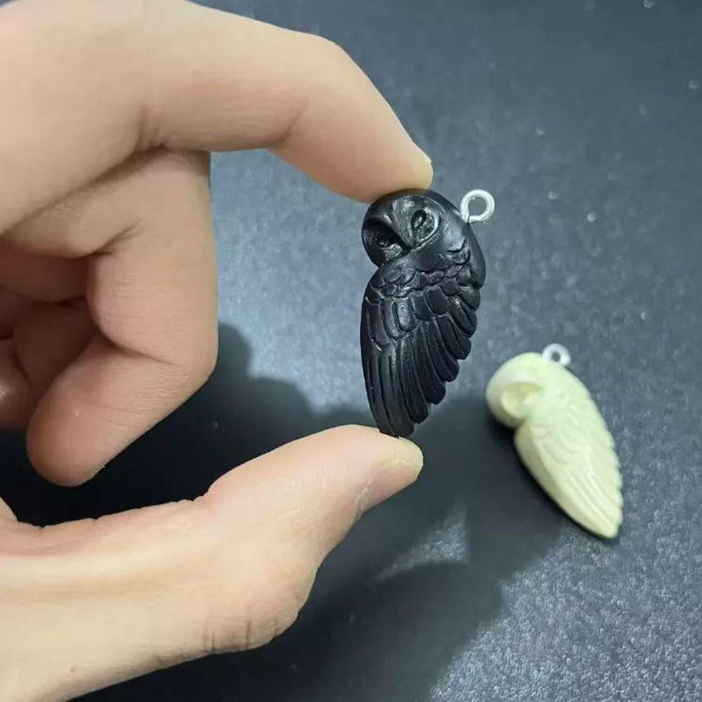 Парное ожерелье с животным узором, Счастливое парное ожерелье, Креативный подарок, Деревянное ожерелье с подвеской в виде совы