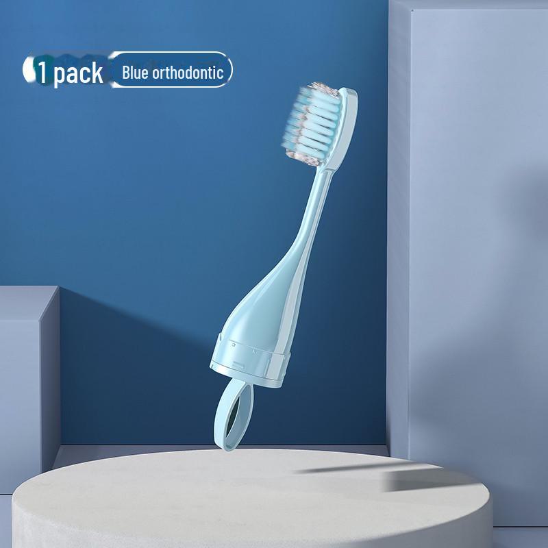 ETravel Easy Travel Складной набор зубных щеток - Мягкая ортодонтическая зубная щетка с зубной пастой в подарок