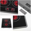 Interactive Toy Induction Cooker with Light Effects for Kids Pretend Play Kitchen Set Toddler Cartoon Appliance Model