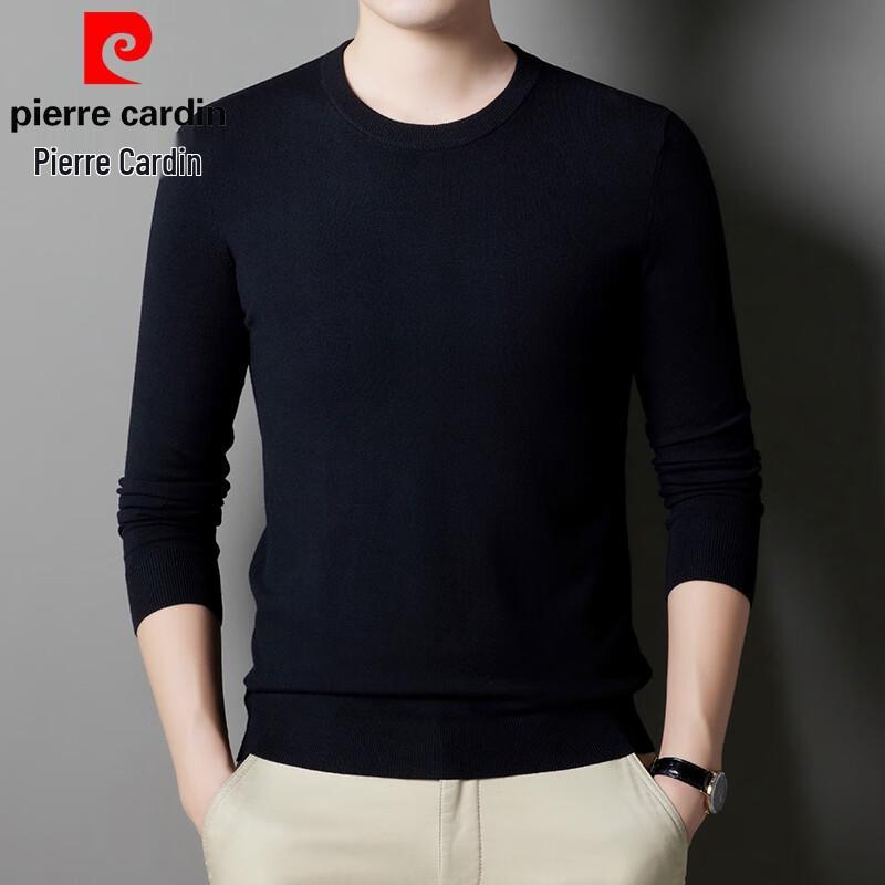 Pierre Cardin Men's Round Neck Thin Knit Sweater
