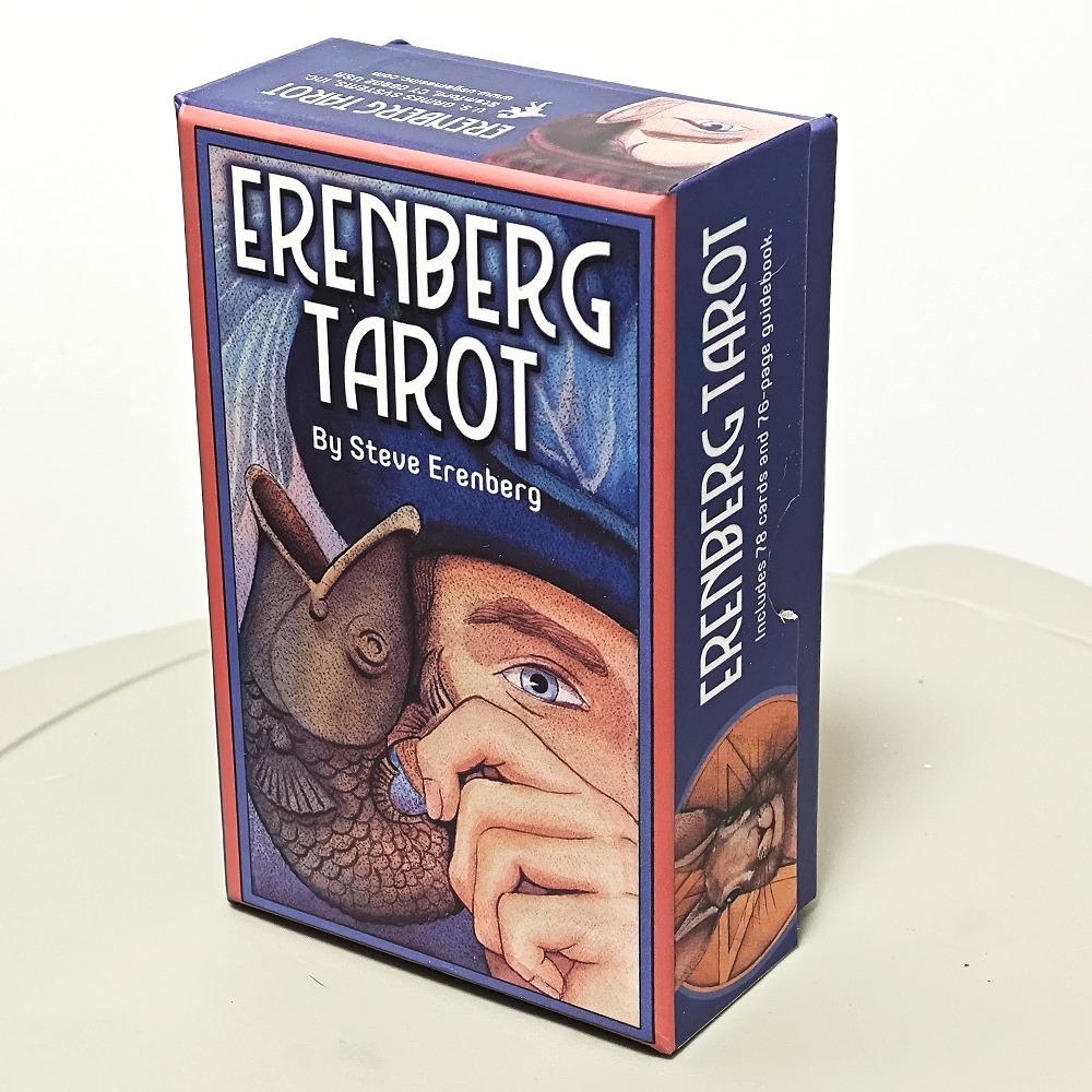 12*7cm Erenberg Tarot Deck 78 Pcs Cards Focuses On Key Aspects of The Cards and Illuminates Vital Elements and Concepts