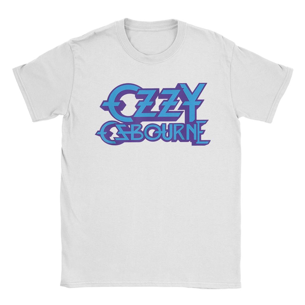 Оззи Осборн Футболка Black Sabbath Харадзюку Футболки Короткий рукав Y2K Забавные топы Лето Чистый хлопок Круглый вырез Одежда больших размеров