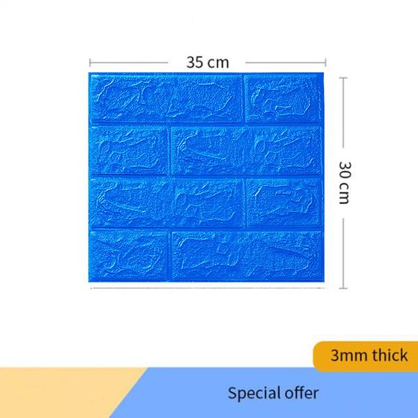 10 шт./20 шт. 3D наклейки на кирпичную стену, самоклеящиеся обои, декор, пена, водонепроницаемое настенное покрытие, обои для гостиной, сделай сам, фон