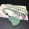 Куаньинь Будда Имитация Нефрита Кулон с Бусинами Ожерелье