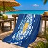 Leicester City Football Club Beach Towel Microfiber Beach Towel, Lightweight and Quick-Dry, for Summer Travel, Swimming Pool Fan Birthday Gift