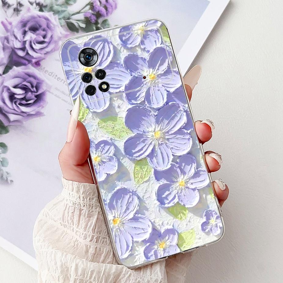 Чехол для Xiaomi Poco X4 Pro 5G Милый Кот Модный Расписной Fundas Мягкий Тонкий Чехол для Телефона Для Xiaomi Poco M4 Pro 4G 5G Задняя Крышка Сумки