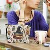 New Trendy Zipper Pouch Nature Moon Phase Durable Storage Bag Simple Modern Travel Accessories Halloween