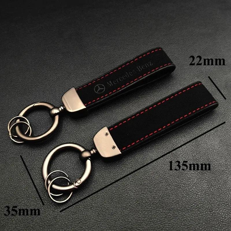 FBK3 2025 Hot New Car Keys Chain Rings Holder KeysChain For Mercedes Benz AMG S320 W164 W205 W204 W168 C180 E320 A200 CLA CLK CLS ML