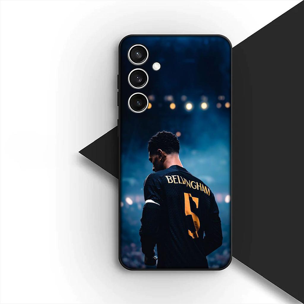 Cover for Motorola Moto Edge 70 60 Fusion NEO Pro G56 G96 G04 G05 20 G Stylus Phone Case Soccer No 5 B-Bellinghams Football No5
