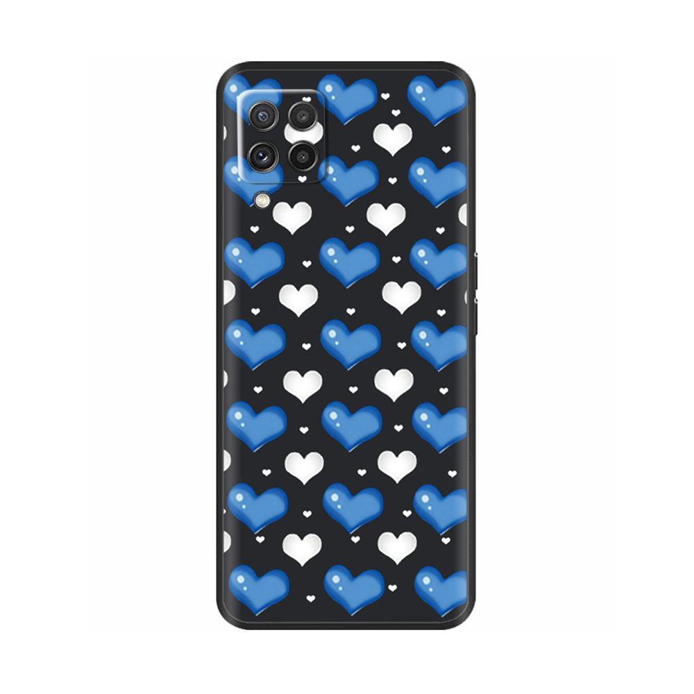 For Samsung Galaxy M22 M32 4G Case Phone Back Cover For Samsung M32 4G M22 F22 Case Soft Black Silicone Bumper Shell 6.4 inch