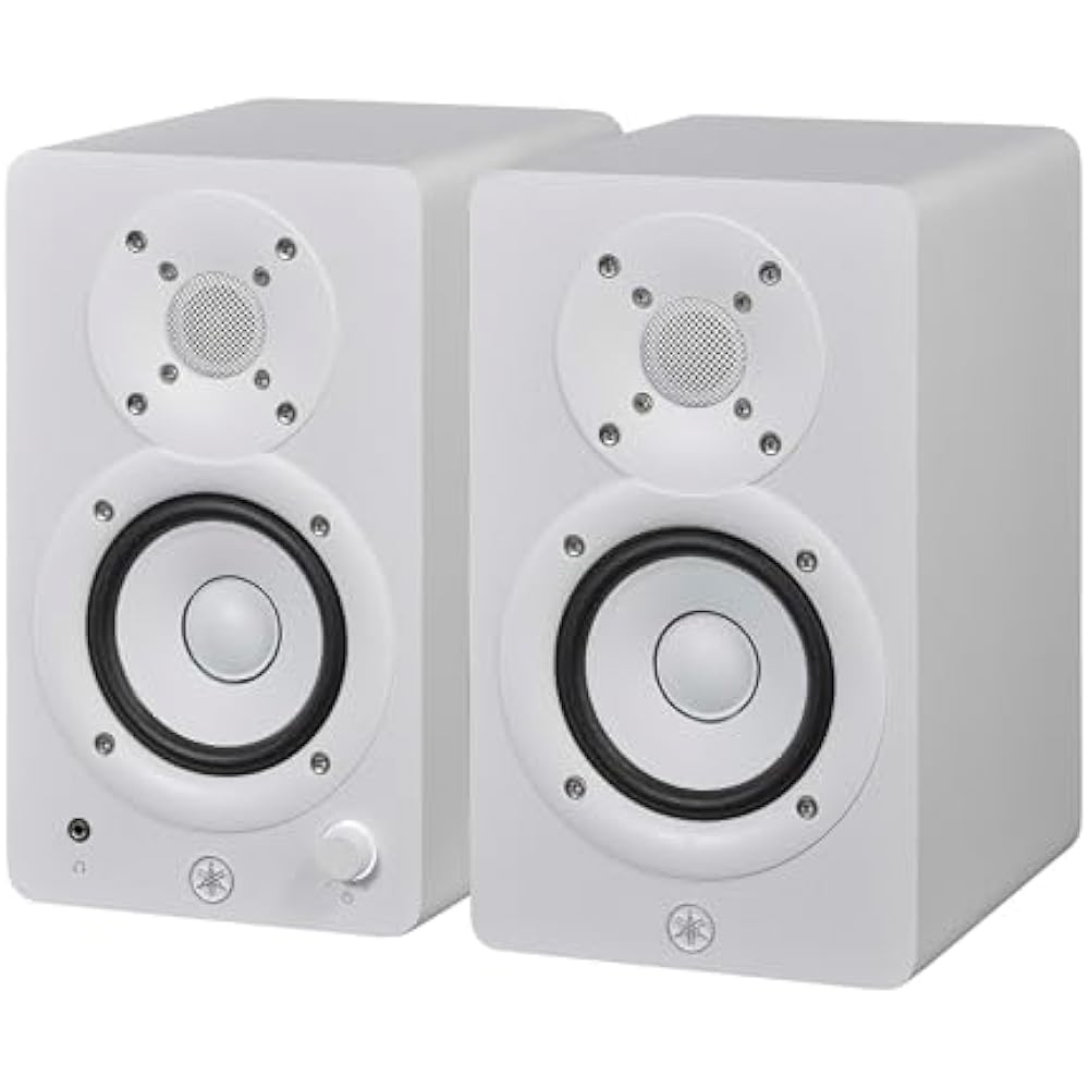Yamaha YAMAHA Powered Studio Monitor Speaker Pair Compact White HS3W