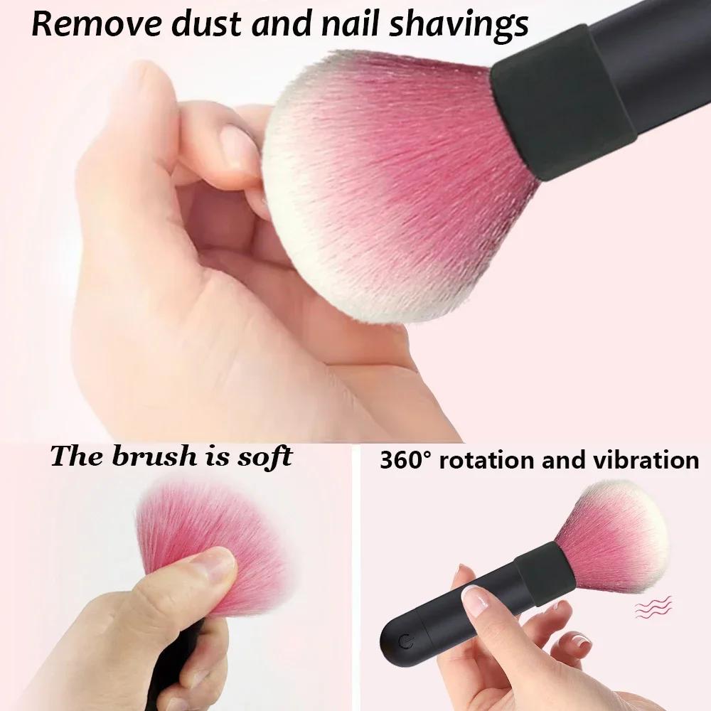 Вибратор для макияжной кисти Стимулятор клитора AV Волшебная палочка Вибратор для макияжной кисти Женская мастурбация Массажер для вагины Секс-игрушка для женщин