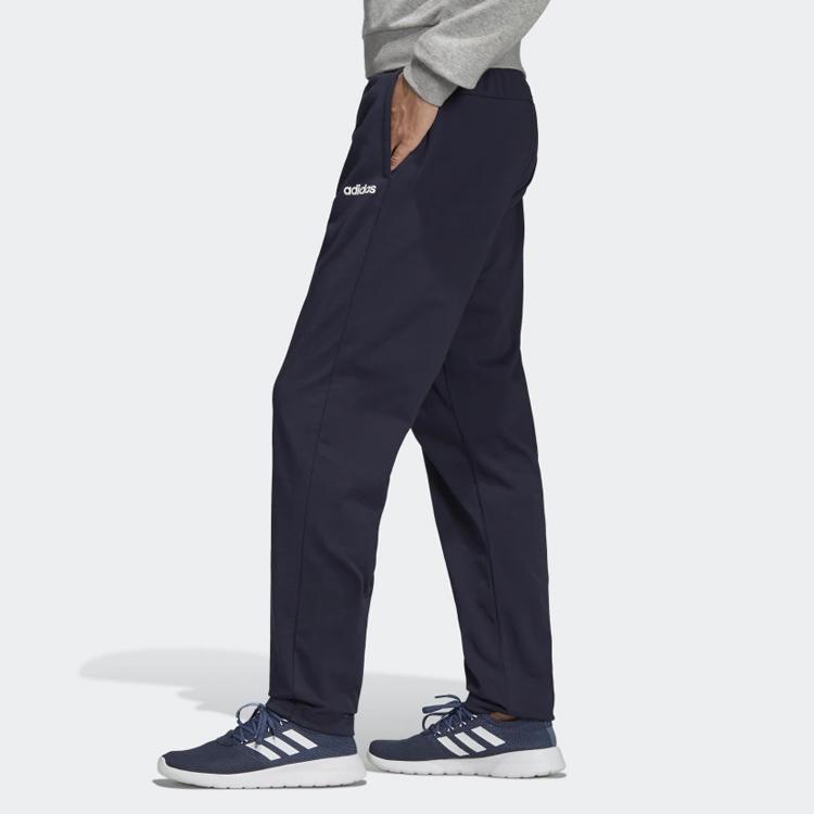 adidas Обычные трикотажные спортивные брюки Essentials Мужские брюки синие DU0377