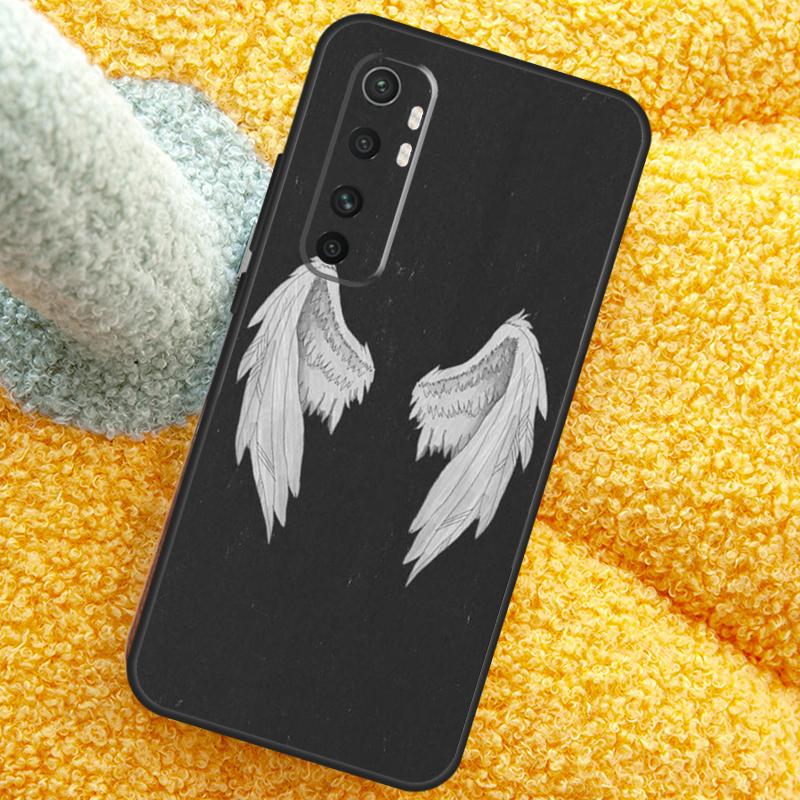 Фэнтезийный Чехол с Крыльями Ангела для Xiaomi 17 Pro Max 13 14 15 Ultra 13T 14T 15T Чехол для POCO X7 X5 X6 F5 F6 F7 F8 Pro